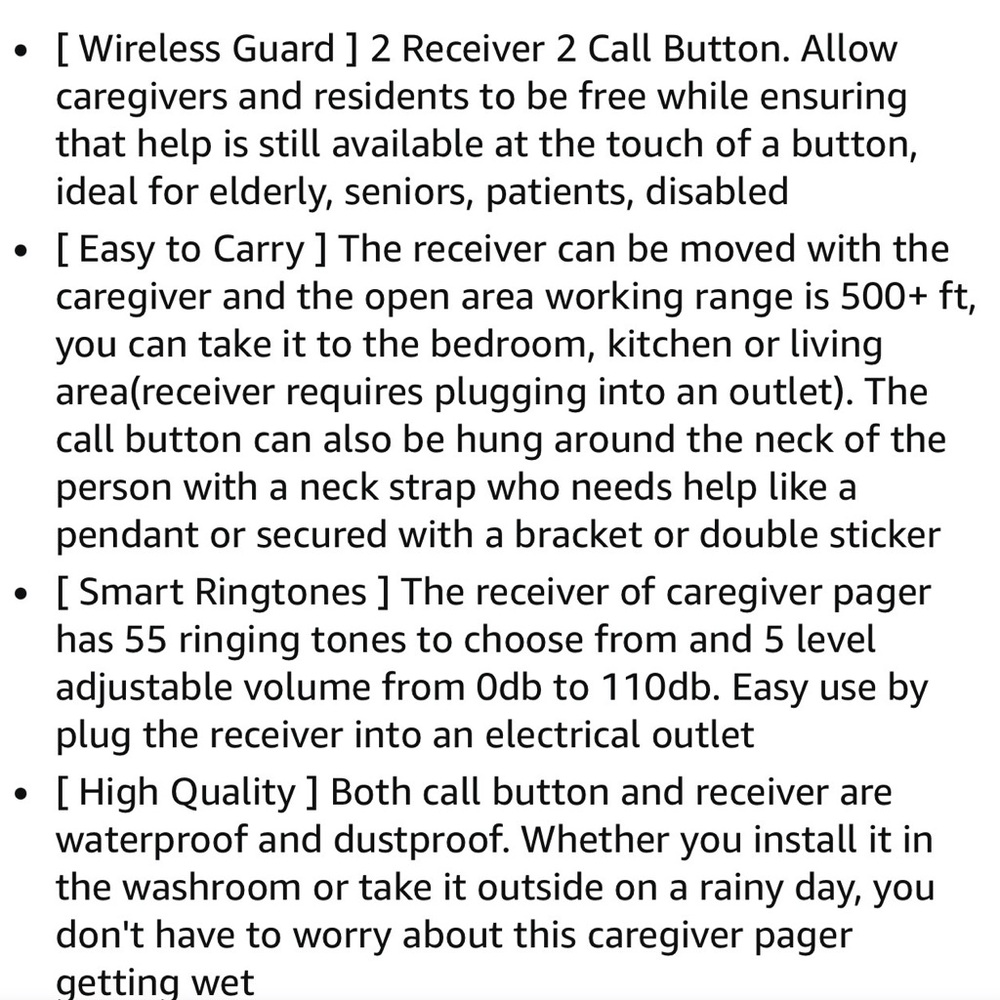 CallToU Wireless Call Button System - Picture 7 of 9